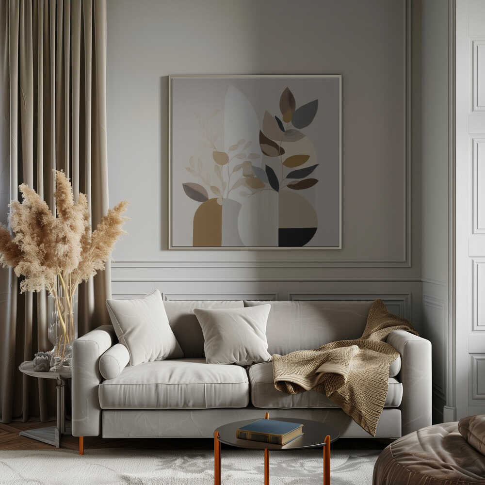 Wall art Beauty In Beige Fauna