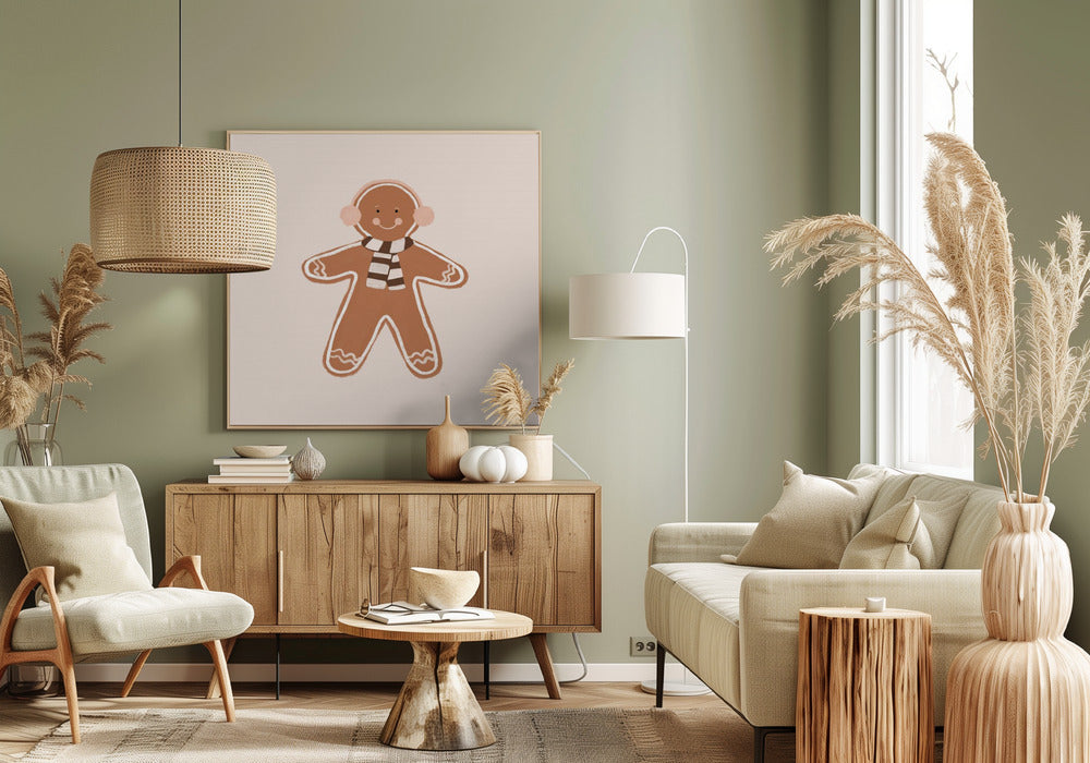 Wall art Gingerbread Man II