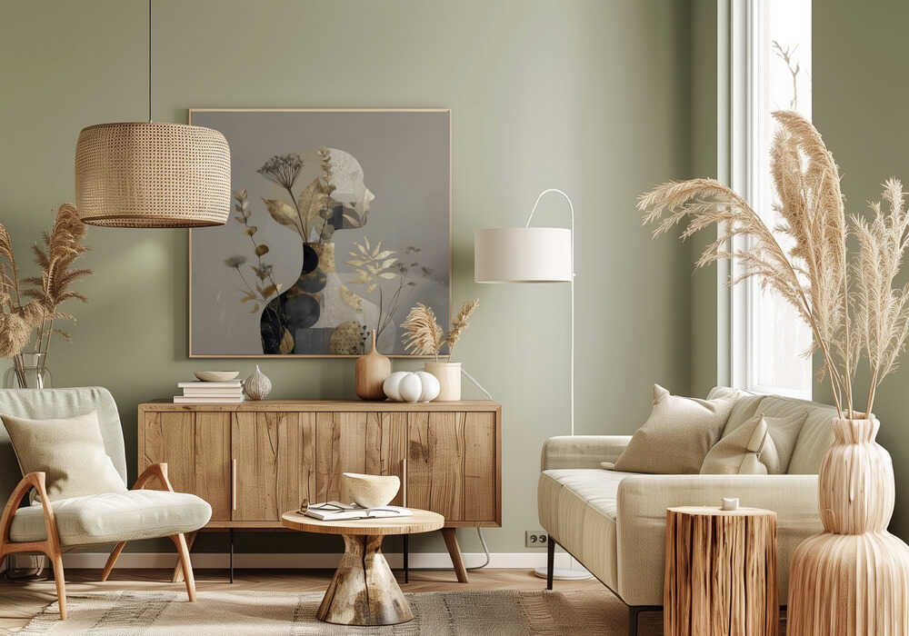 Wall art Where Silence Grows