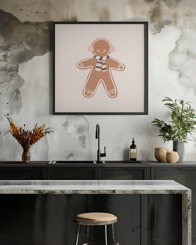 Wall art Gingerbread Man II