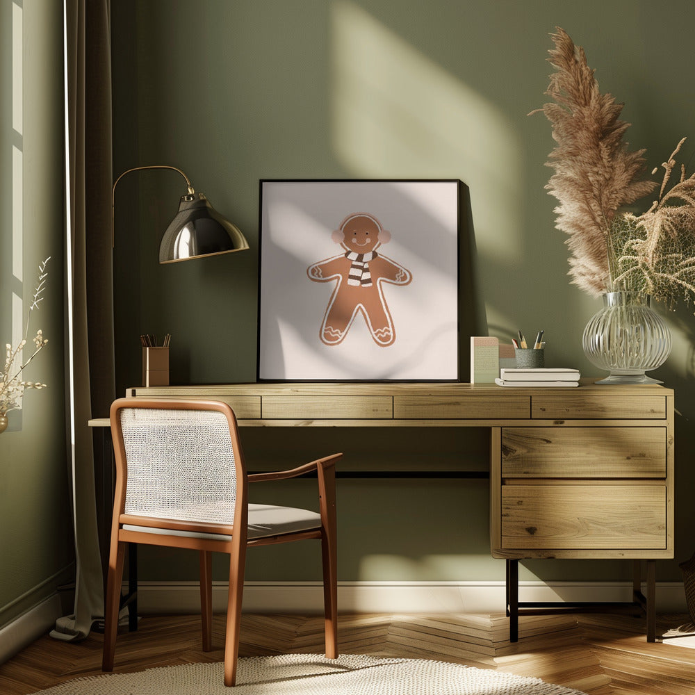 Wall art Gingerbread Man II