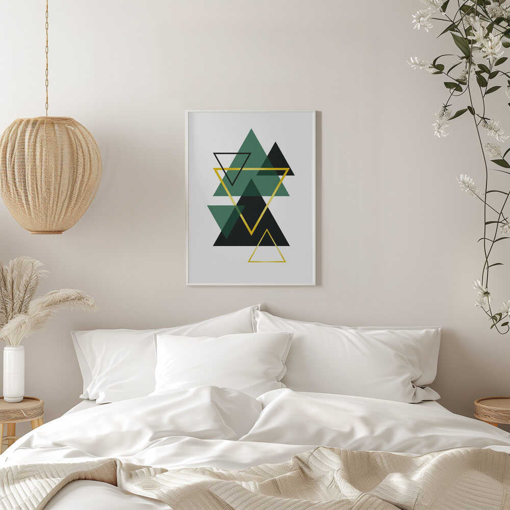 Wall art Minimal Triangle Collection #2