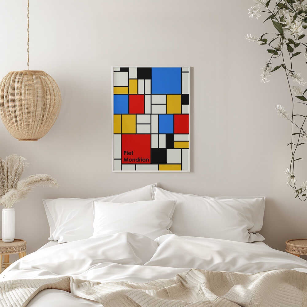 Wall art Piet Mondrian