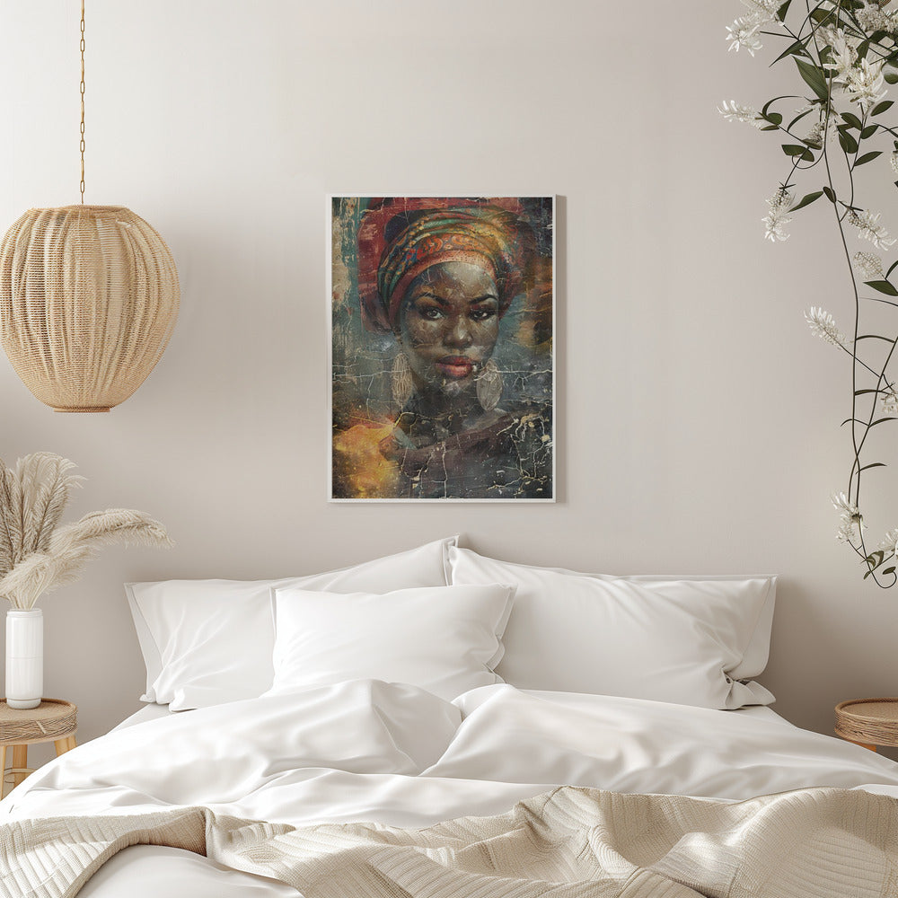 Abstract Art Canvas Print-wall-art-african-art-illustration-wallart-068-