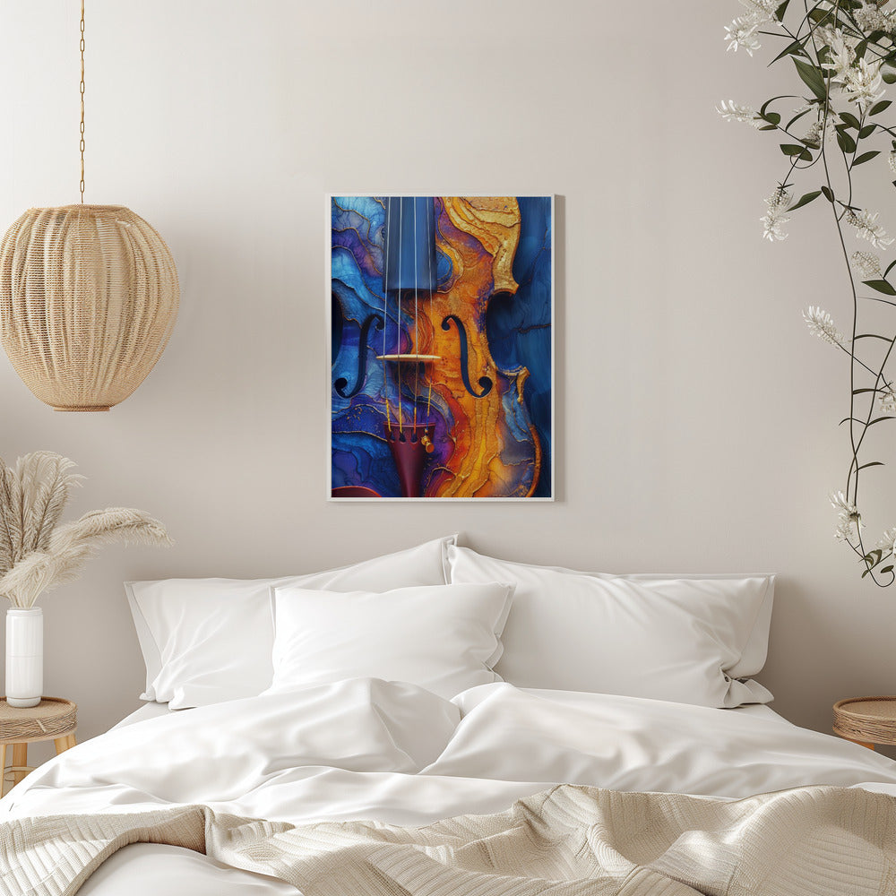 Wall art Music Violin 2 Canvas Print