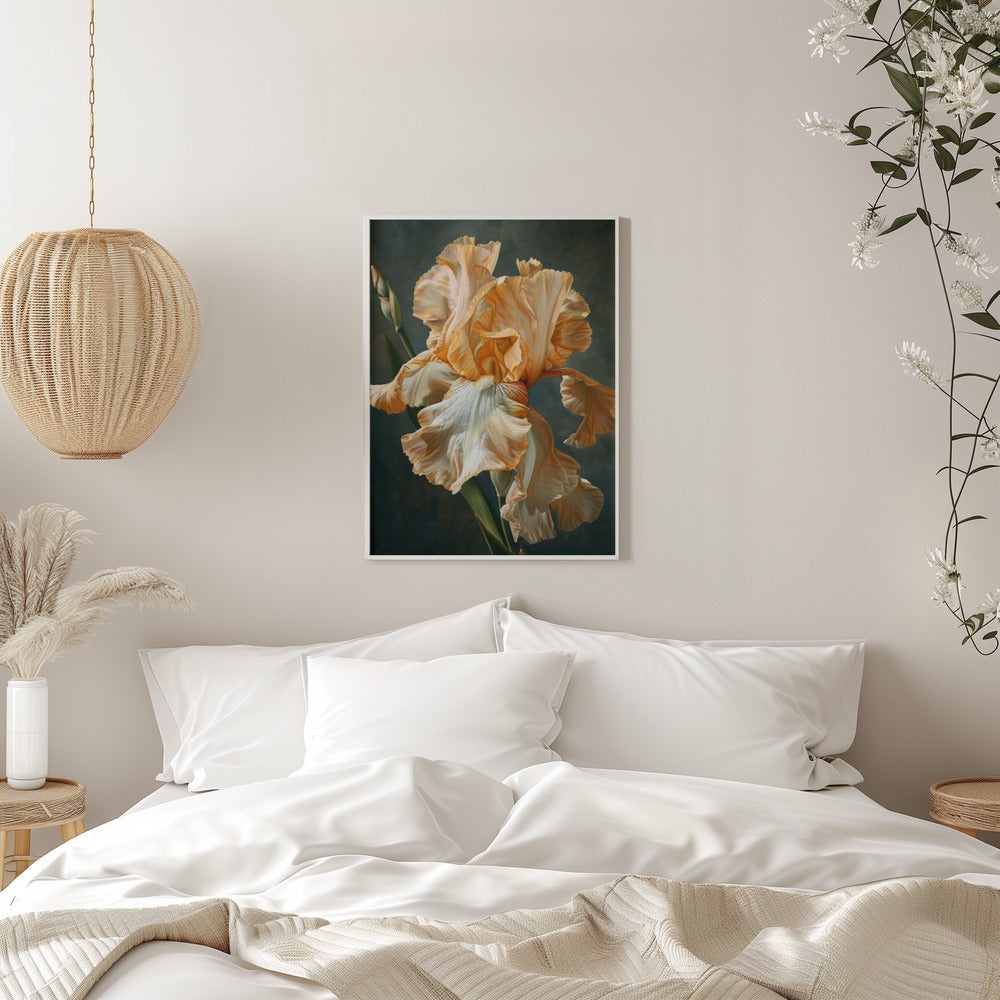 Floral Canvas Print-wall-art-iris-fl-73-inches