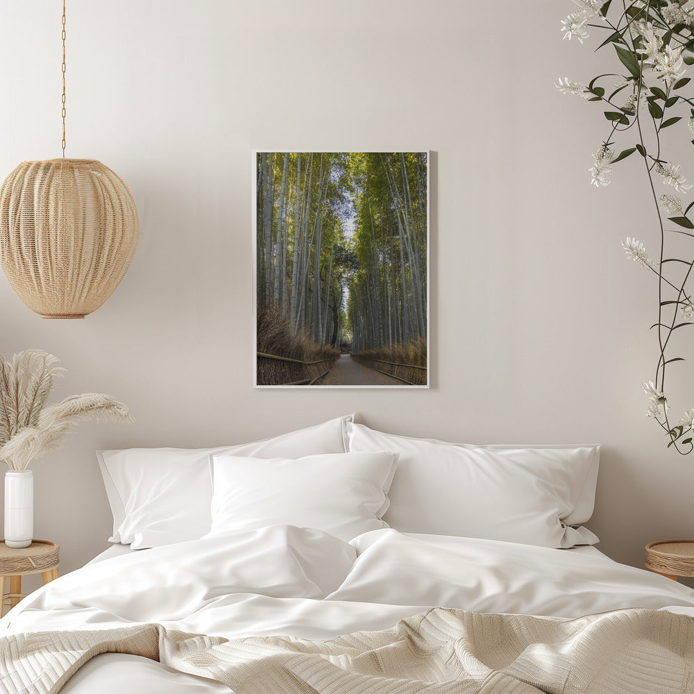 Landscape Photography Canvas Print-wall-art-mighty-arashiyama-bamboo-forest-