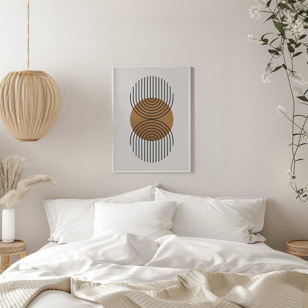 Wall art Art with circles 1