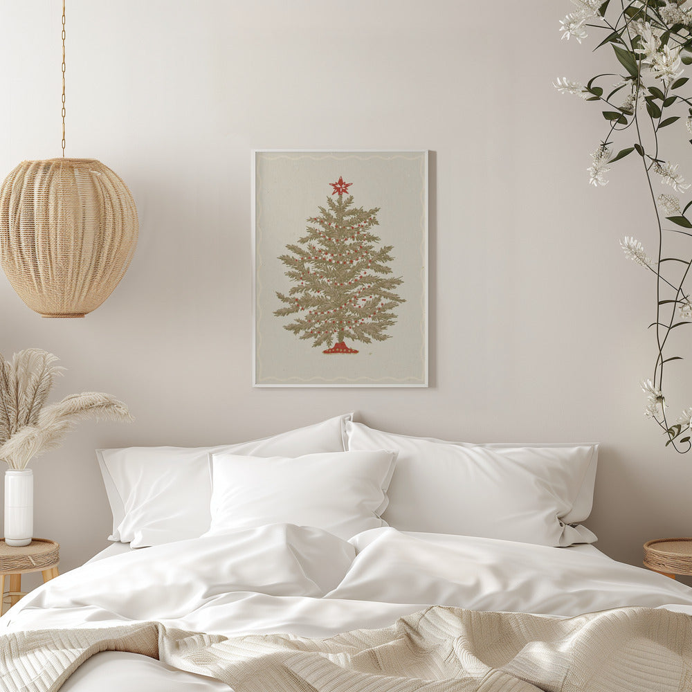 Wall art Christmas tree 02