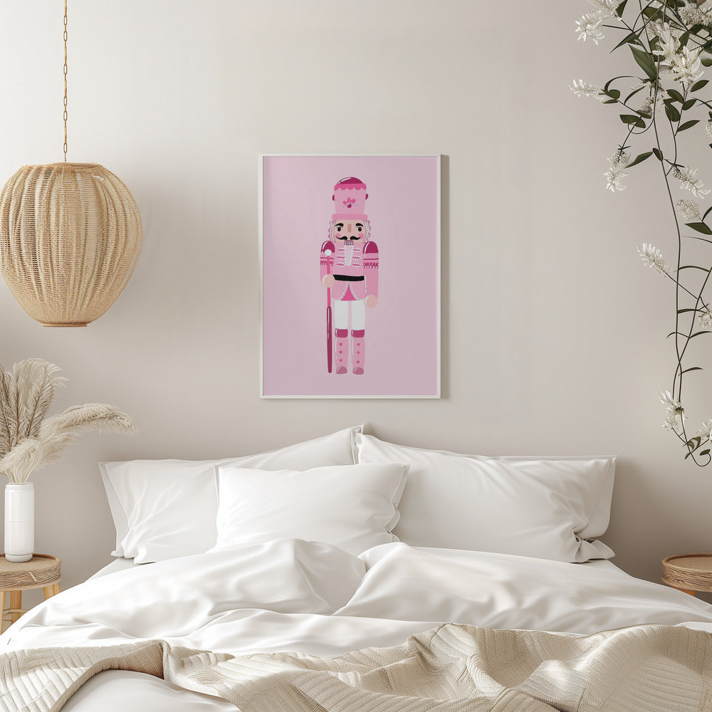 Wall art Pink Nutcracker