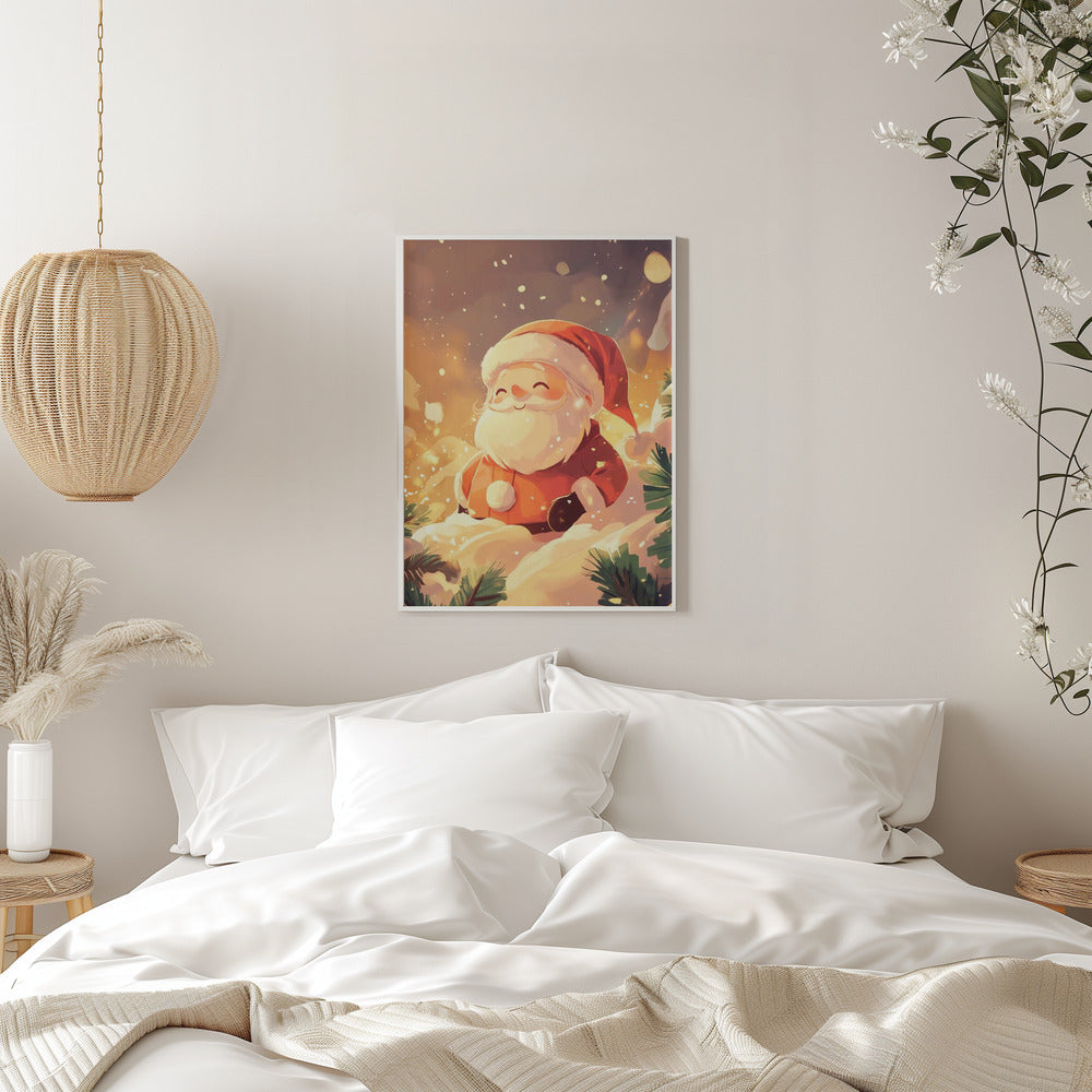 Wall art Santa Claus Canvas Print