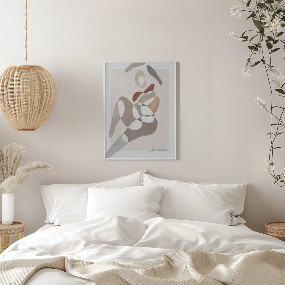 Wall art Flowing Silhouettes