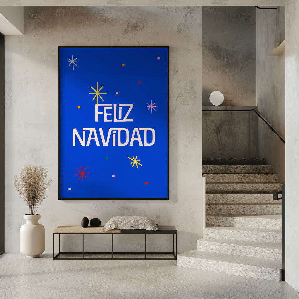 Wall art Feliz Navidad