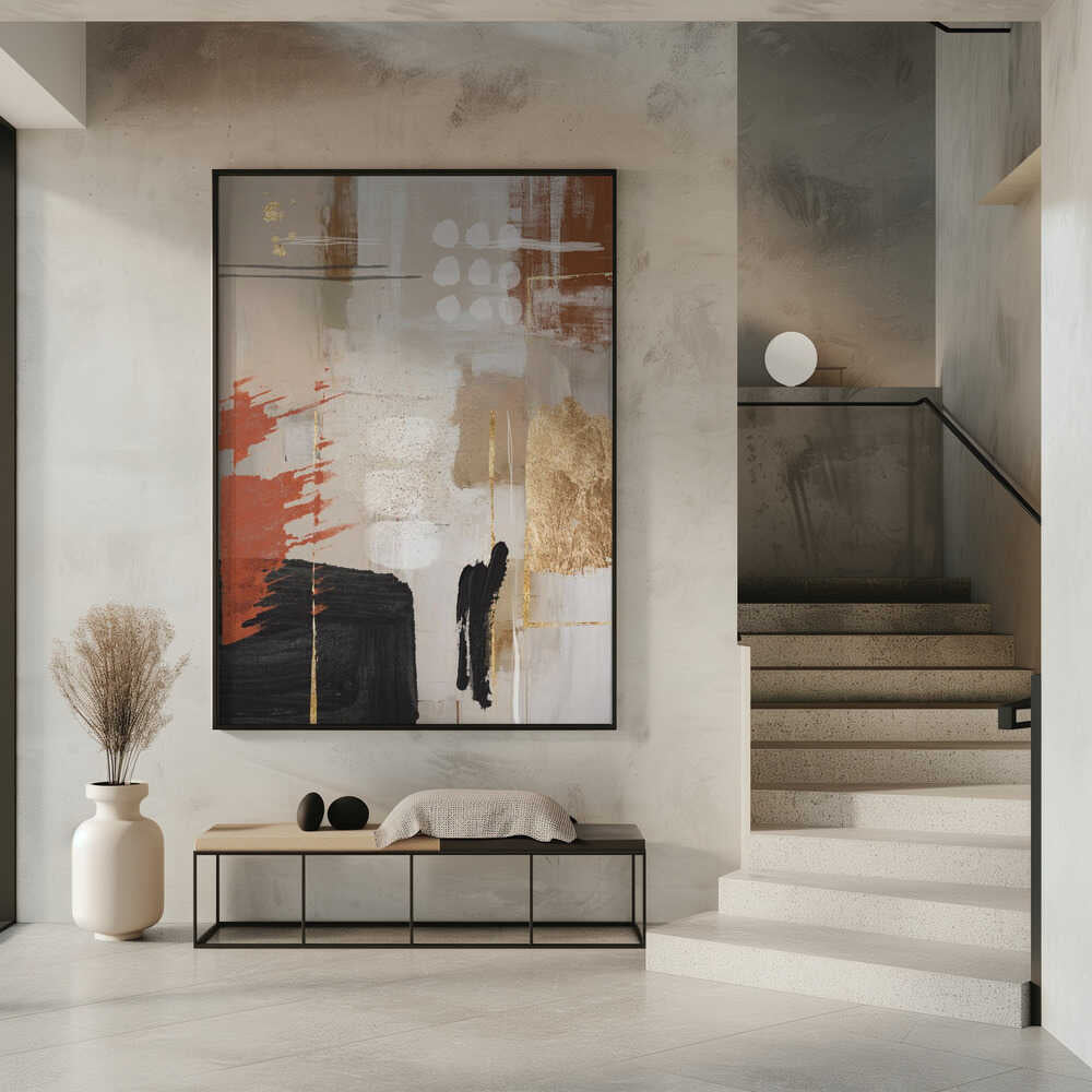 Wall art Terracotta Chaos 1