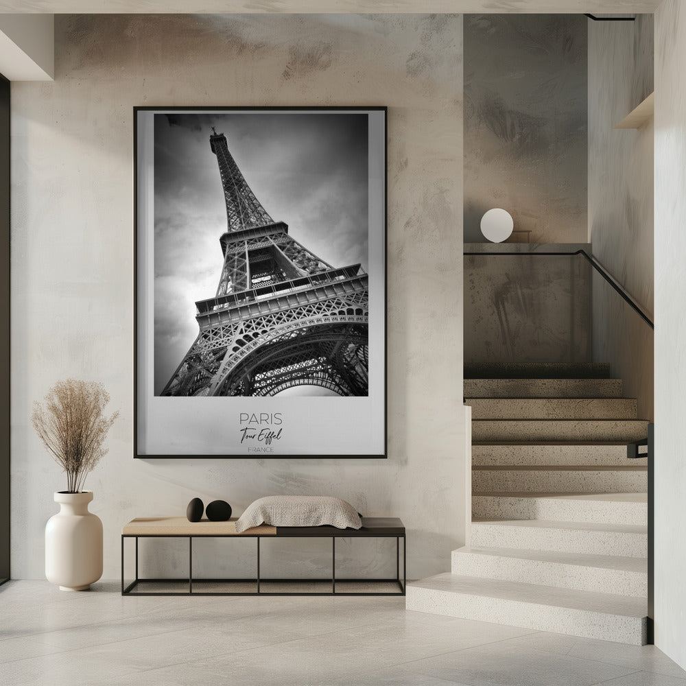 Landscape Photography Canvas Print-wall-art-in-focus-paris-eiffel-tower-