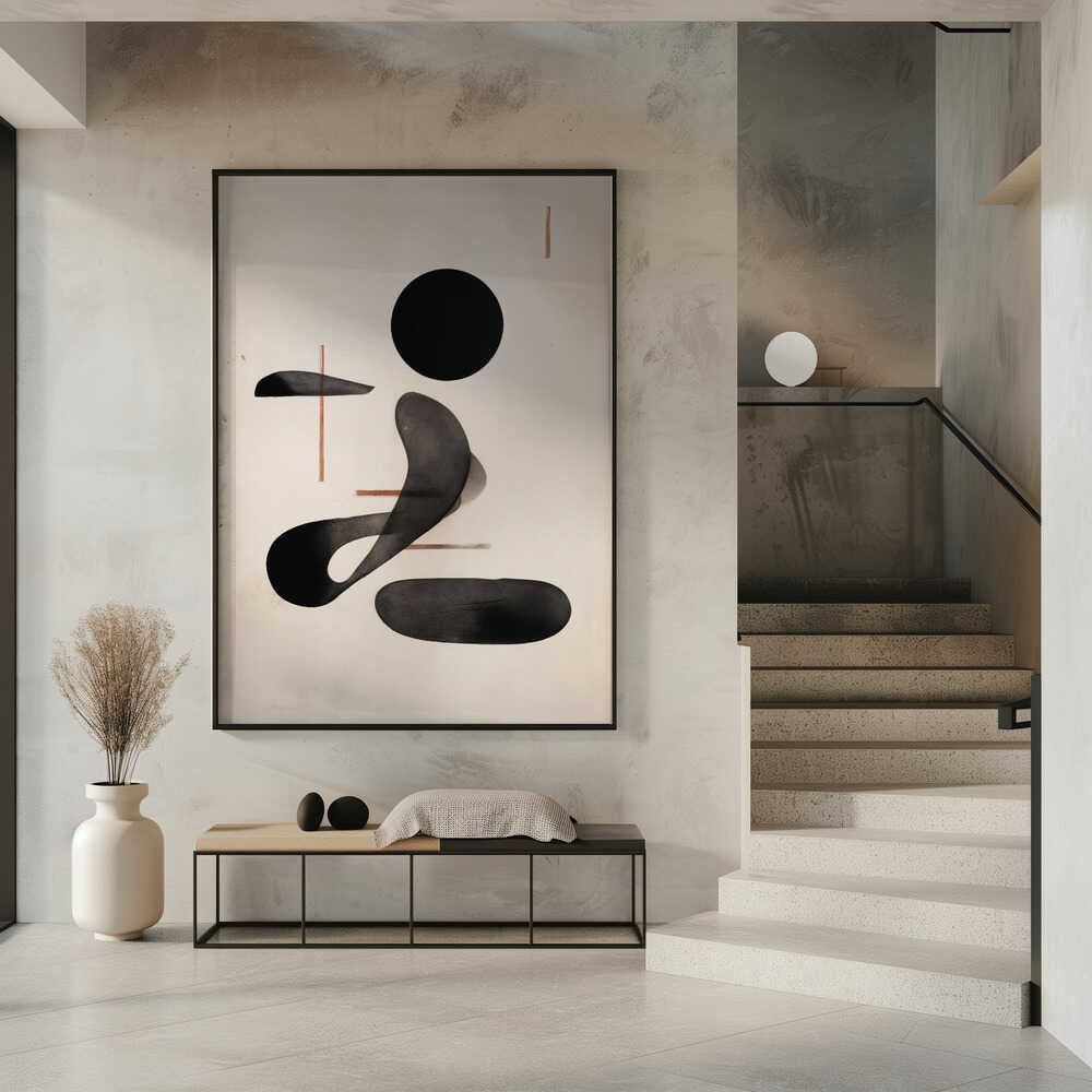 Wall art Abstract Flowforms