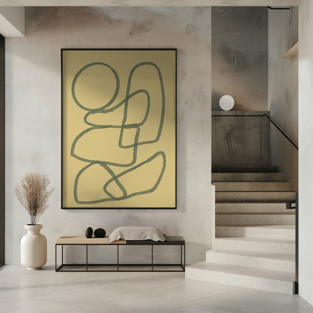 Abstract Art Canvas Print-wall-art-line-drawing-abstract-