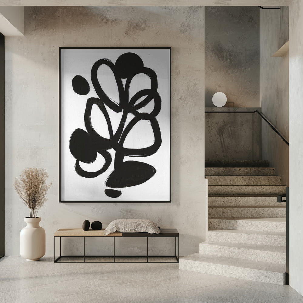 Abstract Art Canvas Print-wall-art-the-plant-no-3-