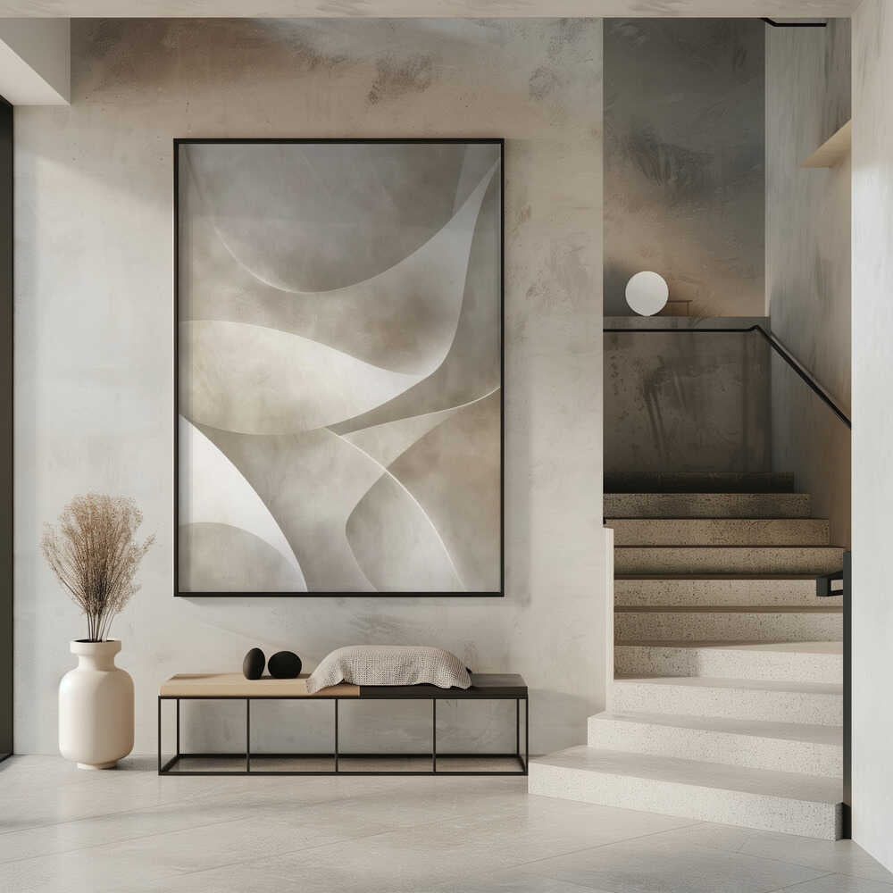 Wall art Green Abstract 7