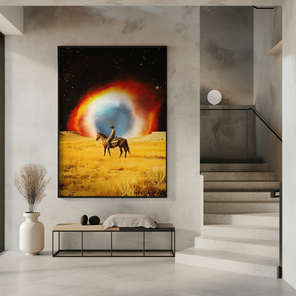 Wall art Nebula Cowboy