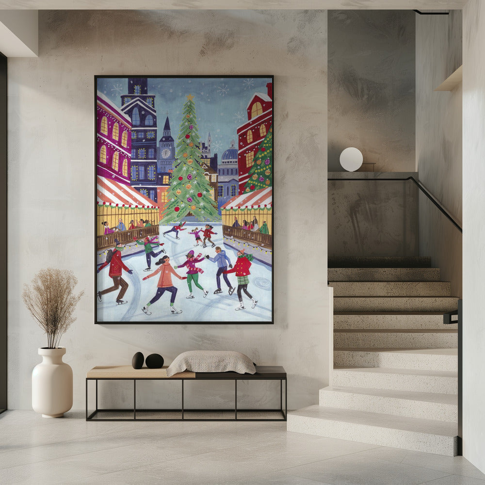 Wall art Skating in London Canvas Print