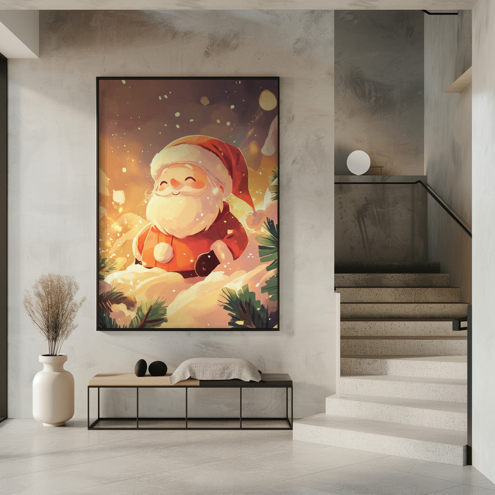 Wall art Santa Claus