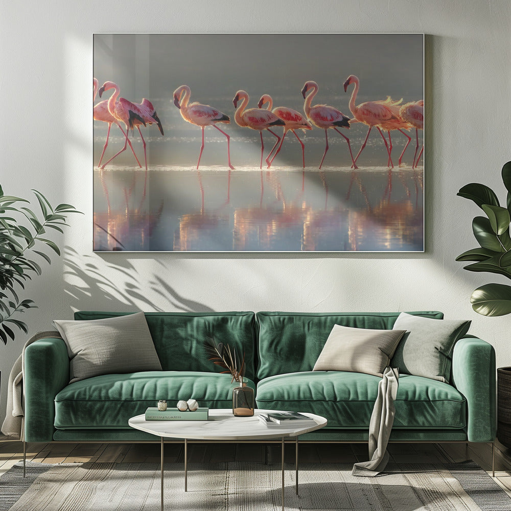  Flamingo Wall Artwork 0