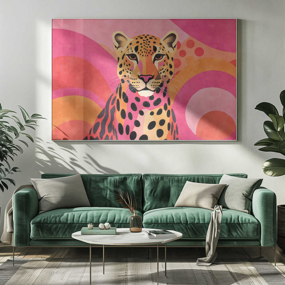 Wall art Fancy Cheetah 001