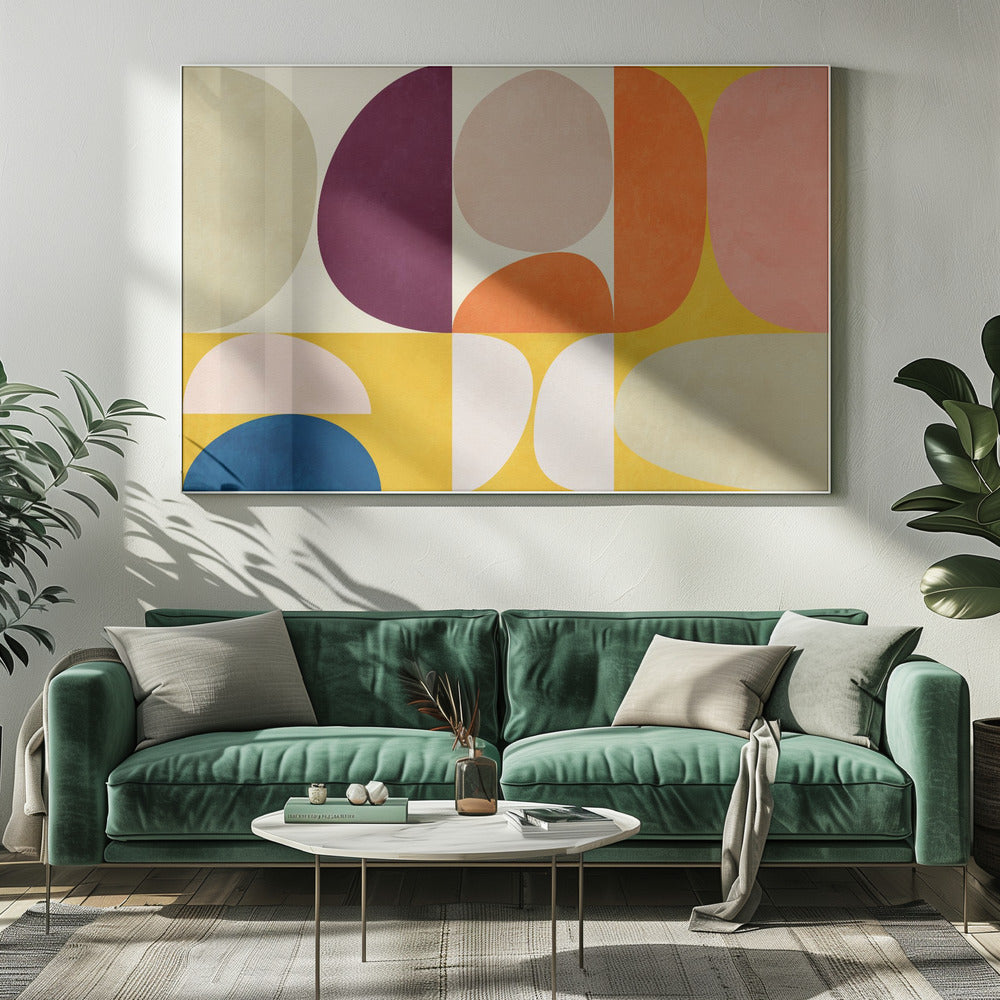 Wall art Vivid Bauhaus2