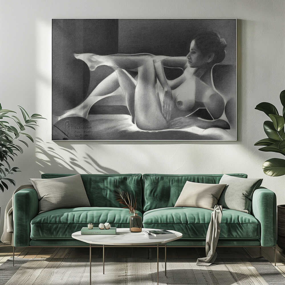 Wall art Solarized Roundism - 26-11-21