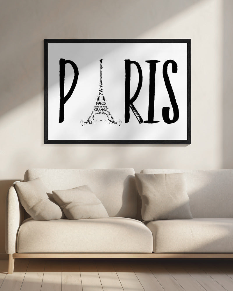 Landscape Photography Canvas Print-wall-art-paris-typography-