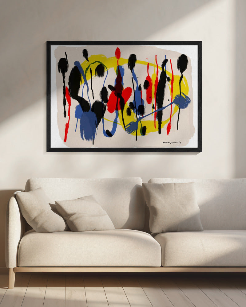 Abstract Art Canvas Print-wall-art-lessia-