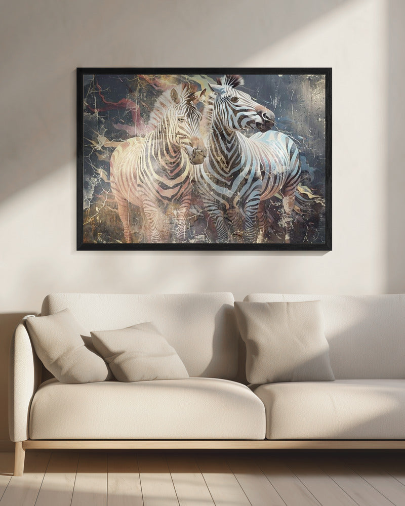 Abstract Art Canvas Print-wall-art-zebra-animal-vintage-art-illustration-wallart-03-