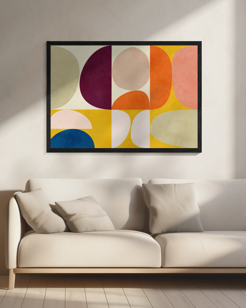 Wall art Vivid Bauhaus2