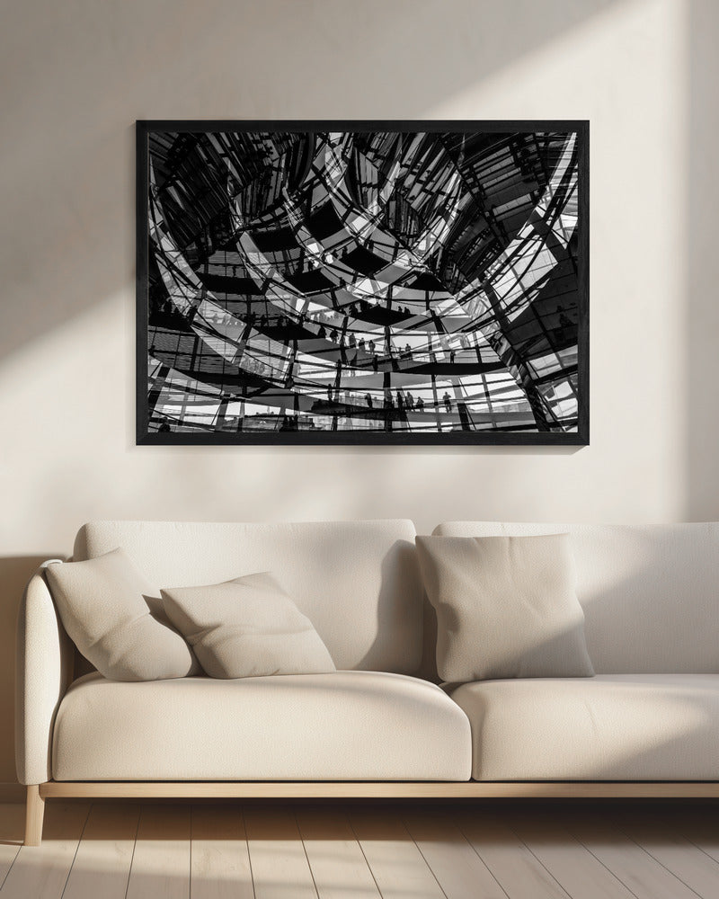 Abstract Art Canvas Print-wall-art-visitors-inches