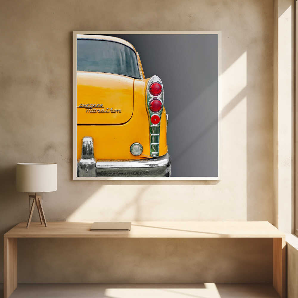 Wall art The Yellow Cab