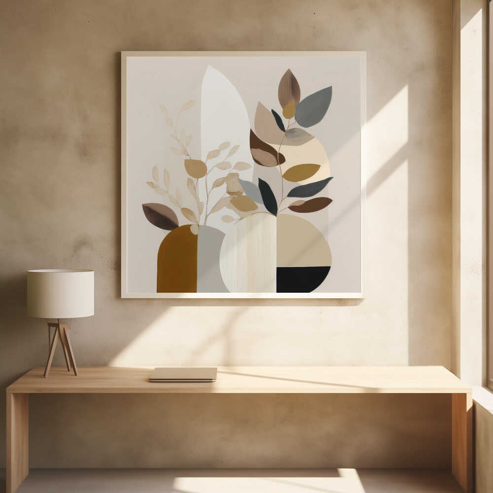 Wall art Beauty In Beige Fauna