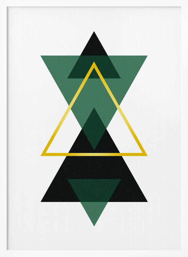 Wall art Minimal Triangle Collection #3