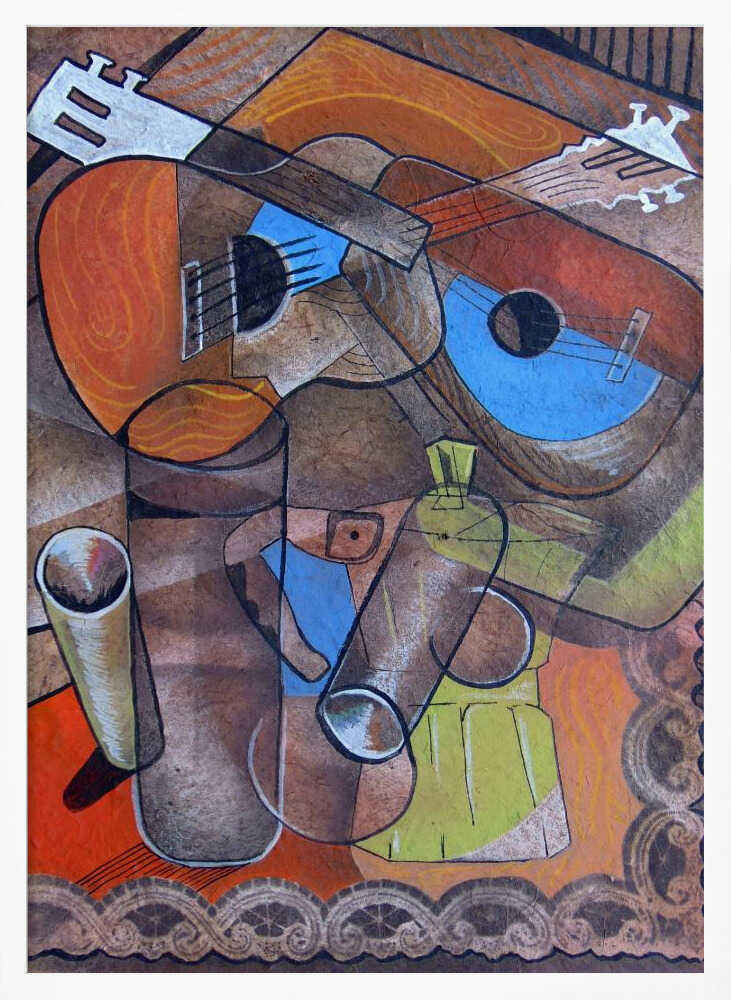 Wall art Two Guitars