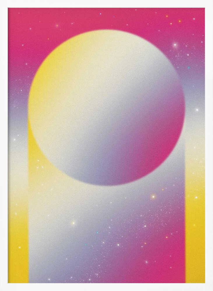 Wall art Minimal Pastel Cosmos