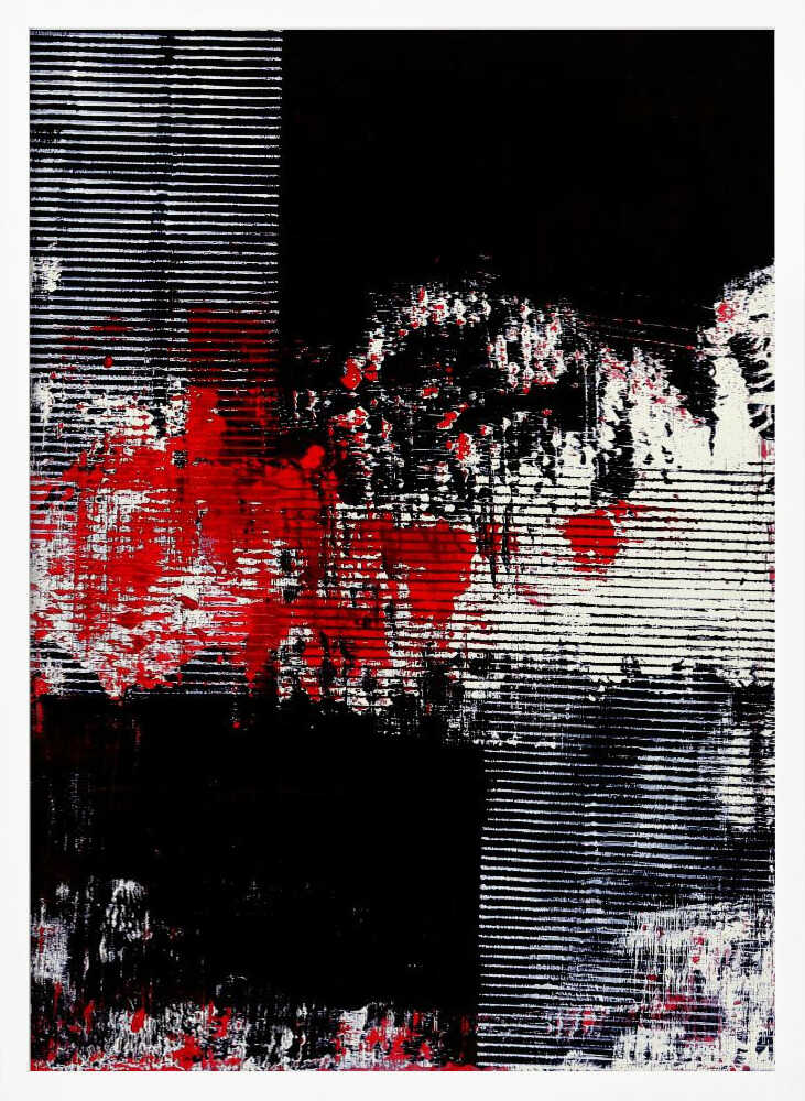 Wall art Crimson Echoes