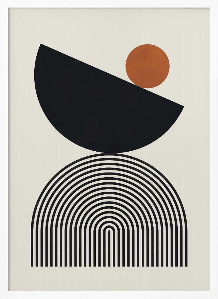 Wall art Balance and Curves