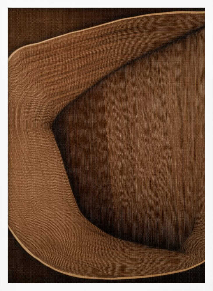 Wall art Caramel lines I