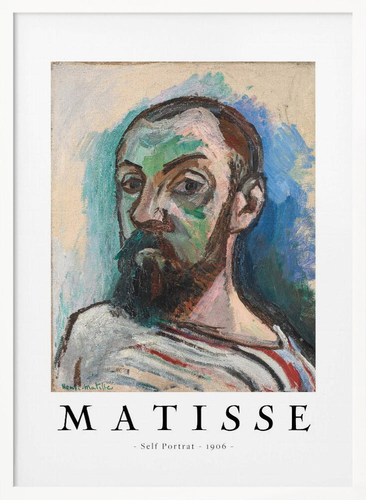 Wall art Self Portrait 1906 Poster