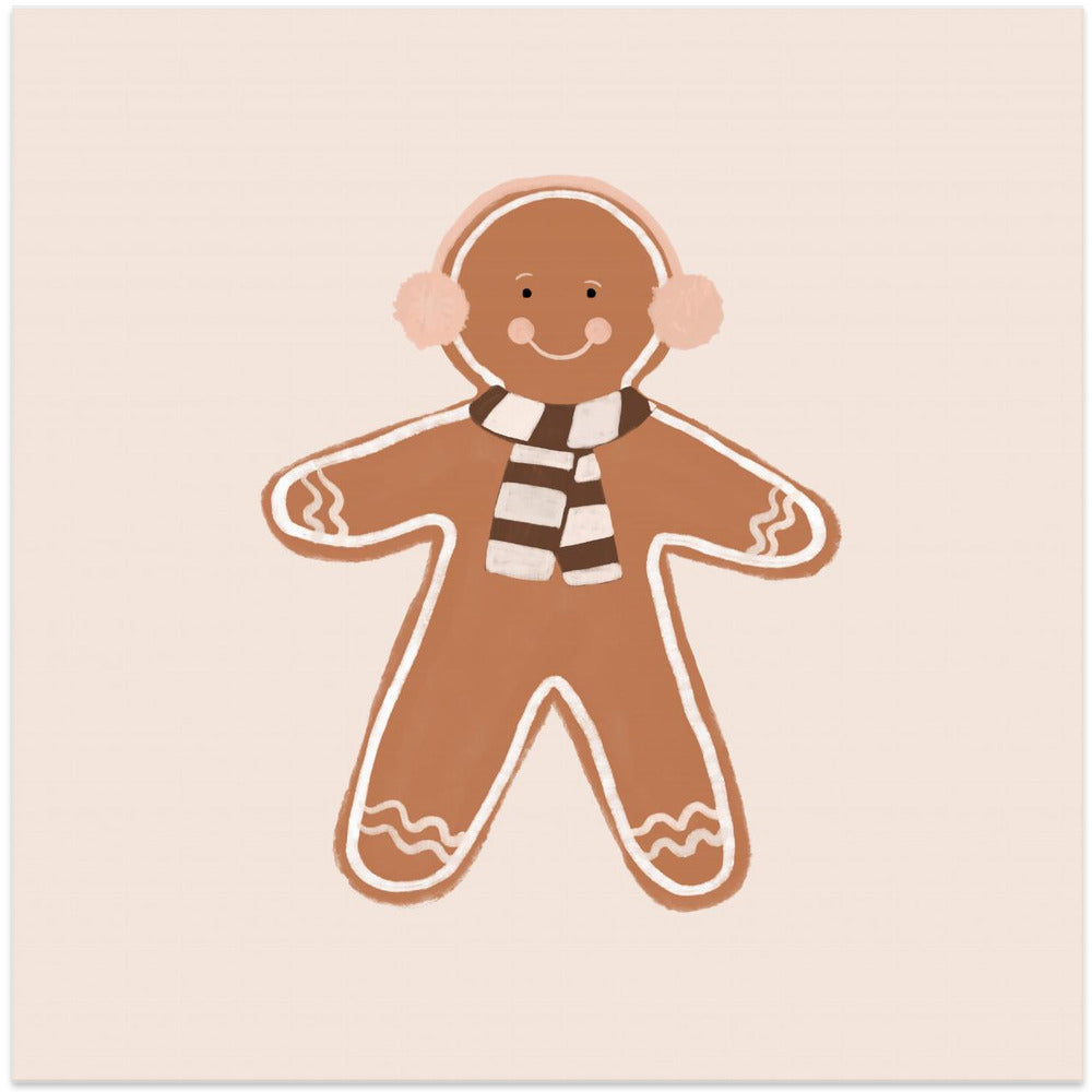 Wall art Gingerbread Man II