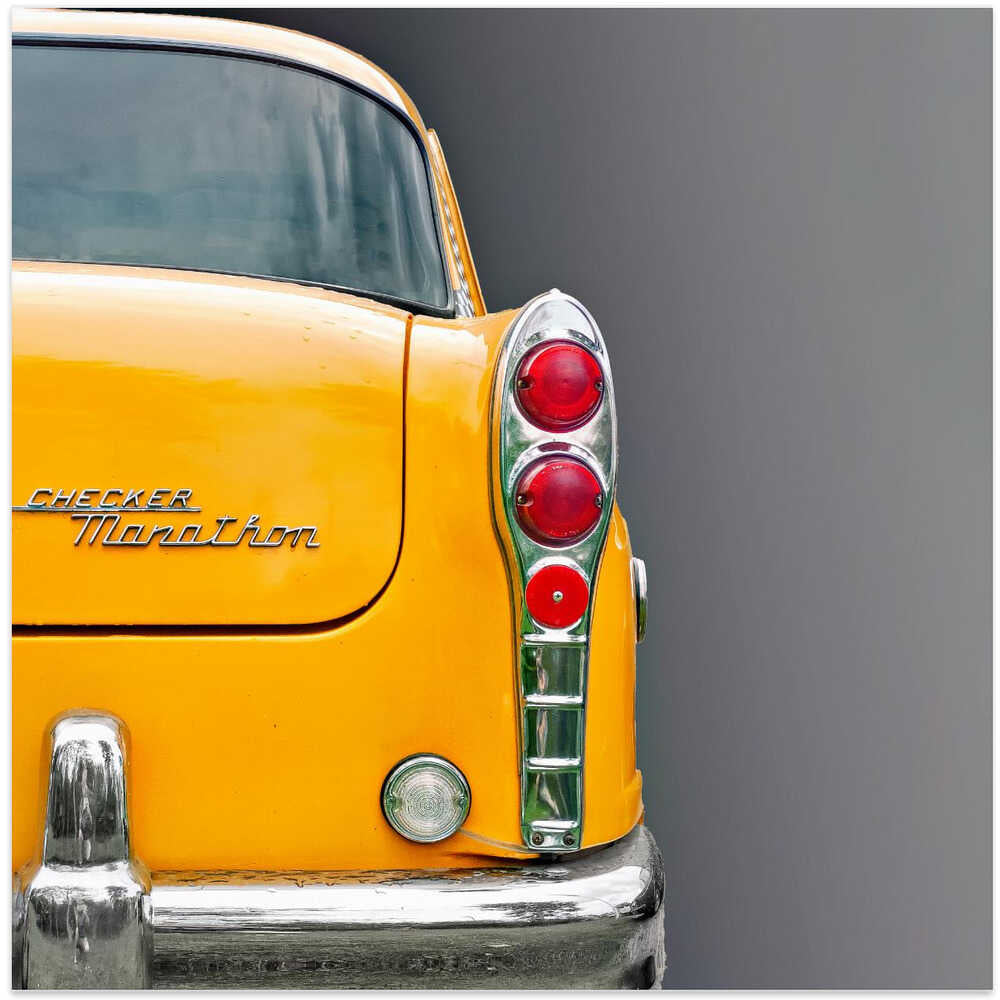 Wall art The Yellow Cab