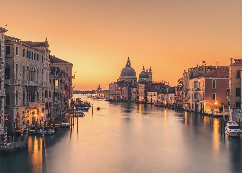 Wall Art Dawn on Venice 48X36inch Gallery Wrapped (Ready to Hang)