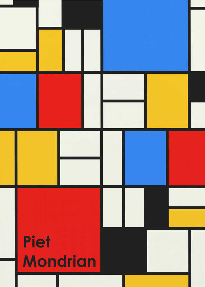 Wall art Piet Mondrian