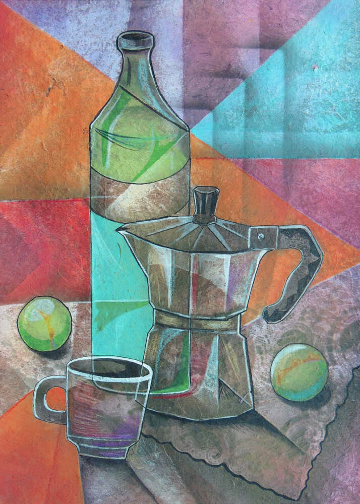 Wall art Still Life with Coffee Pot