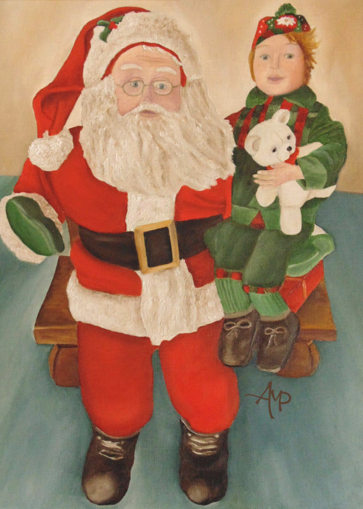 Wall art Ask Santa